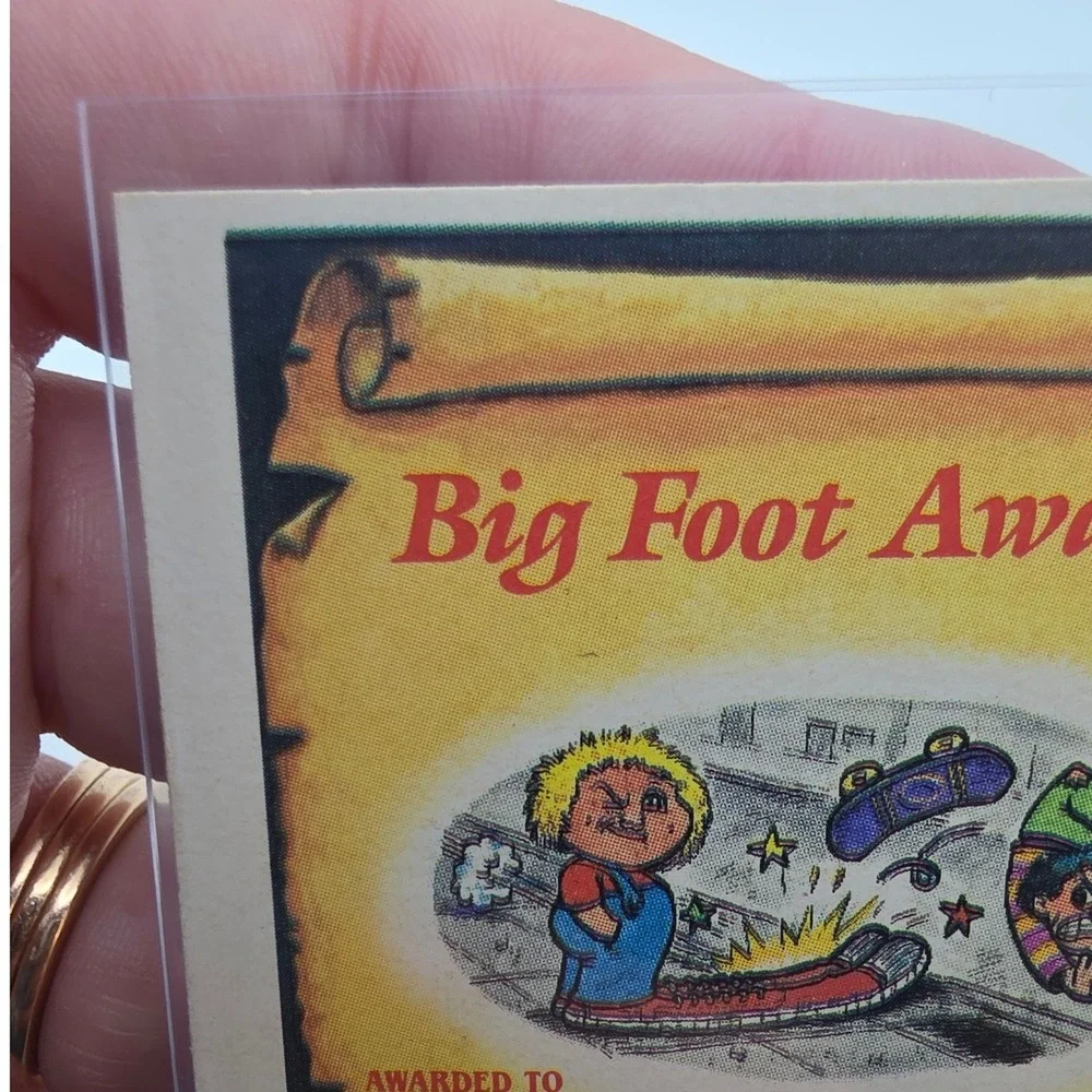 Topps this card